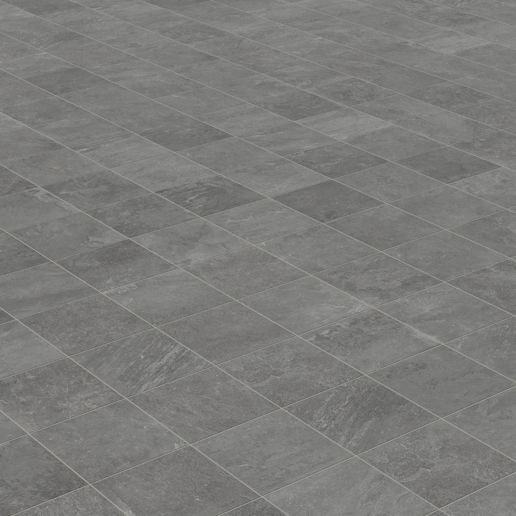 Wren 12x12 Grip Porcelain 2cm Paver Tile in Charcoal