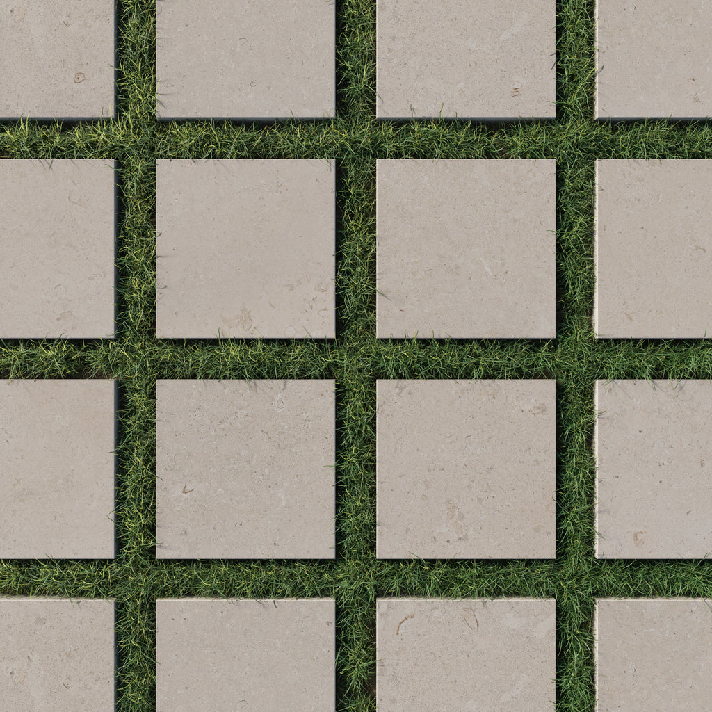 Wren 12x12 Grip Porcelain 2cm Paver Tile in Dune