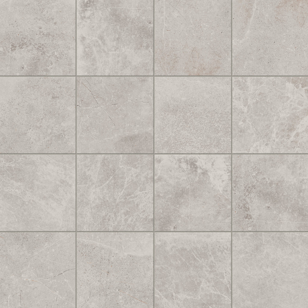 Wesley 12x12 Matte Porcelain Tile in Chalk