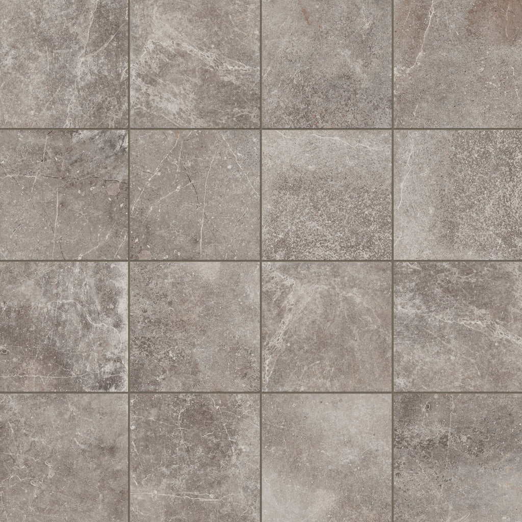 Wesley 12x12 Matte Porcelain Tile in Ash