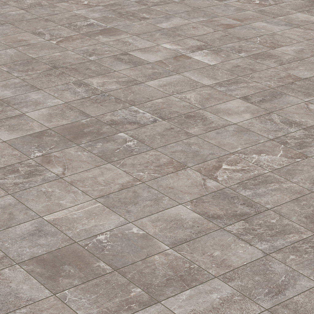 Wesley 12x12 Matte Porcelain Tile in Ash