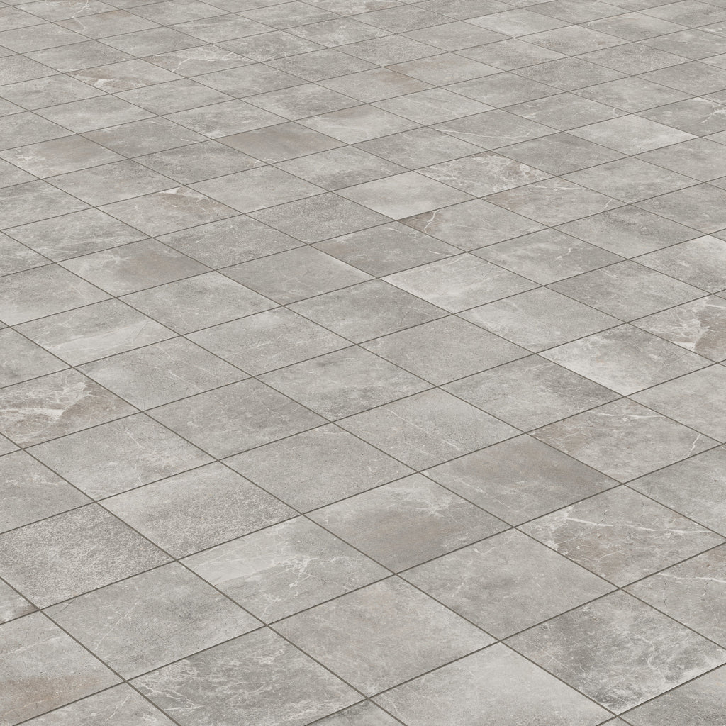 Wesley 12x12 Matte Porcelain Tile in Putty