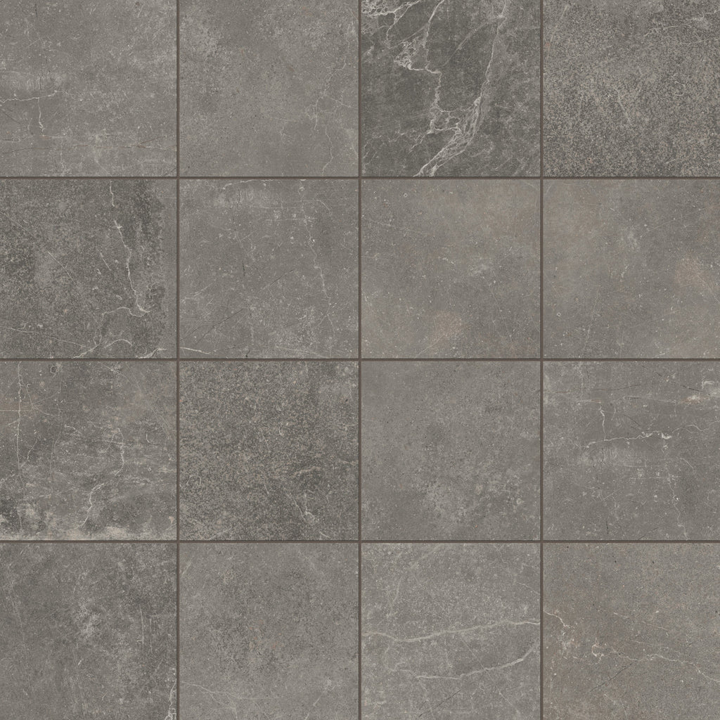 Wesley 12x12 Matte Porcelain Tile in Smoke