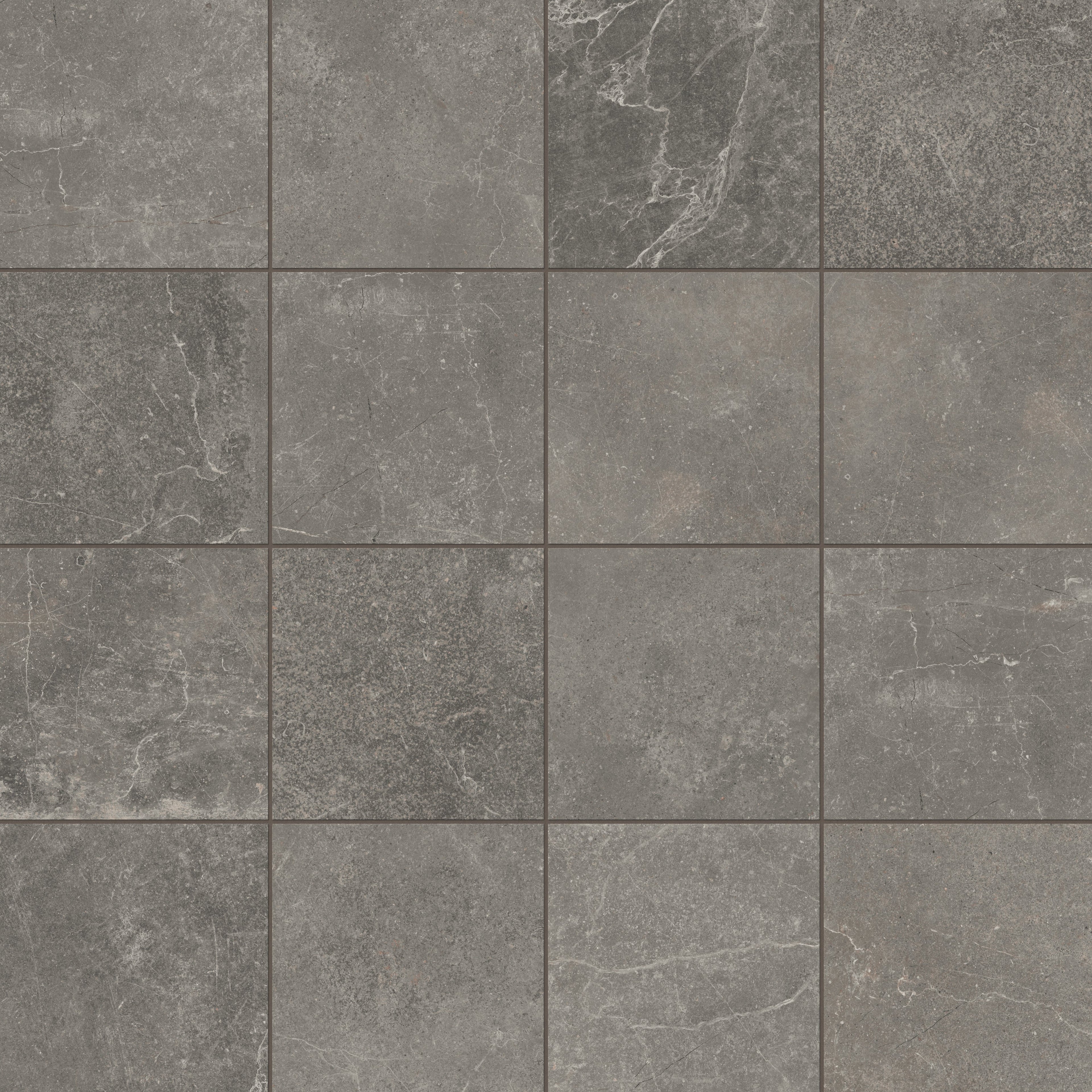 Wesley 12x12 Matte Porcelain Tile in Smoke