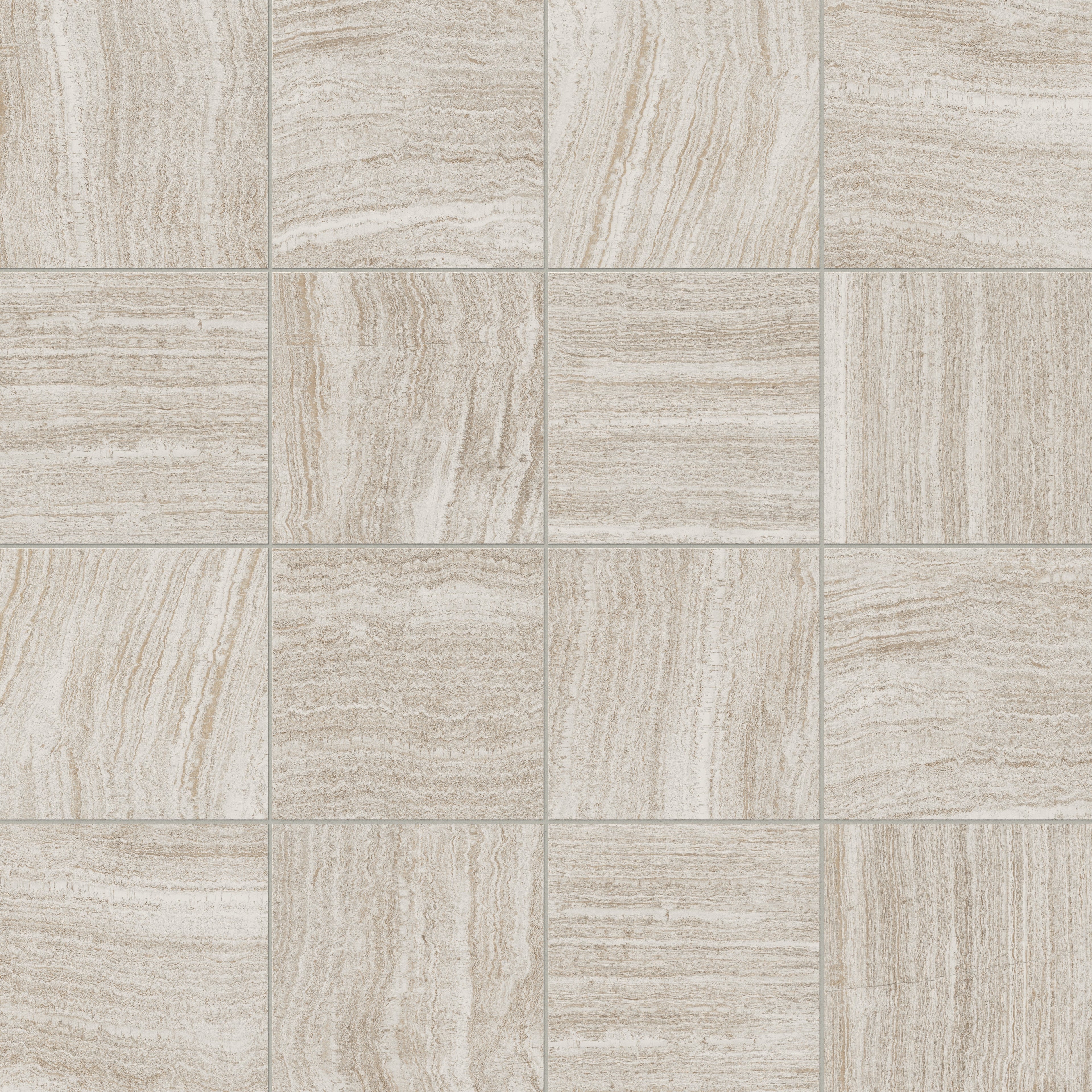 Hendrix 12x12 Matte Porcelain Tile in Oat