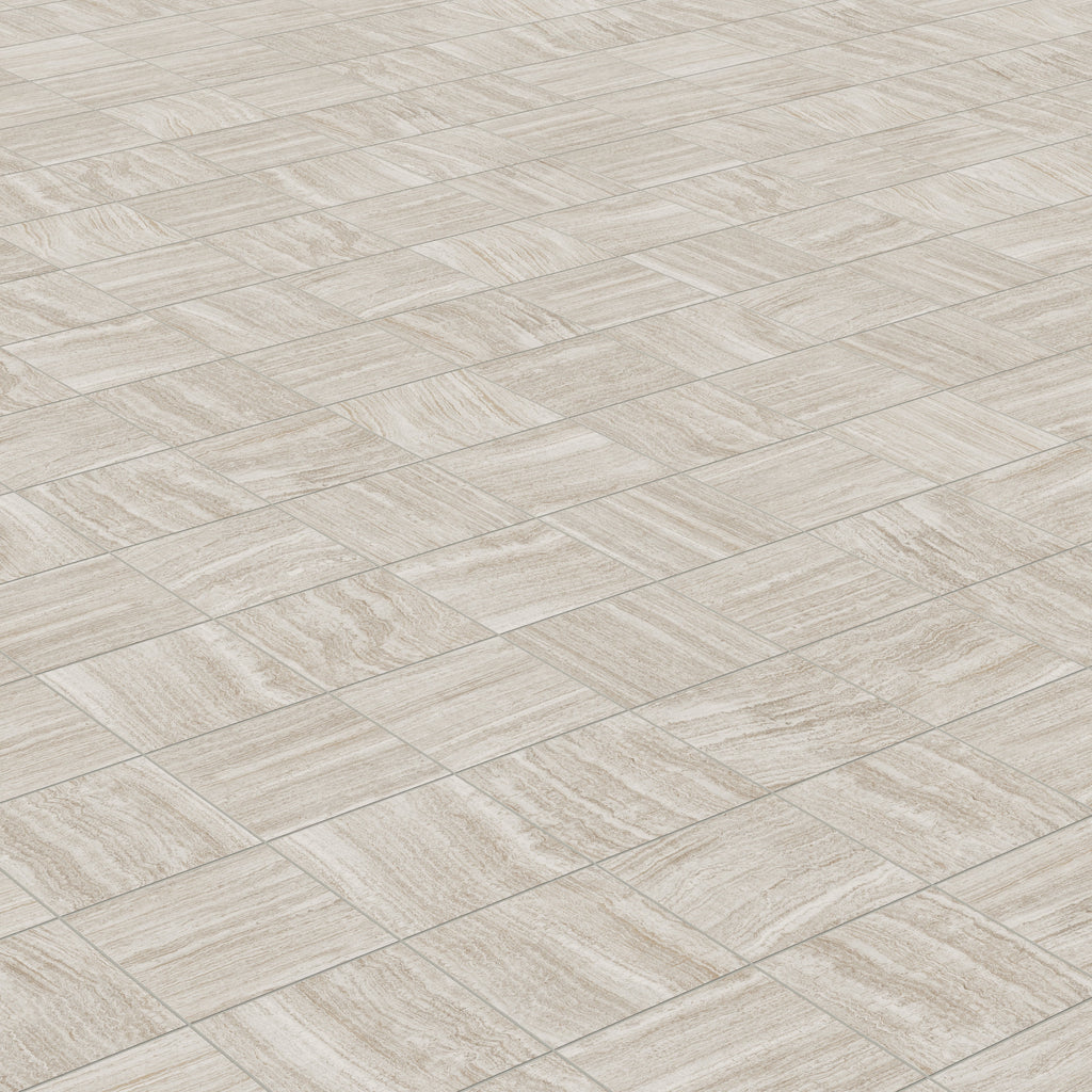 Hendrix 12x12 Matte Porcelain Tile in Oat