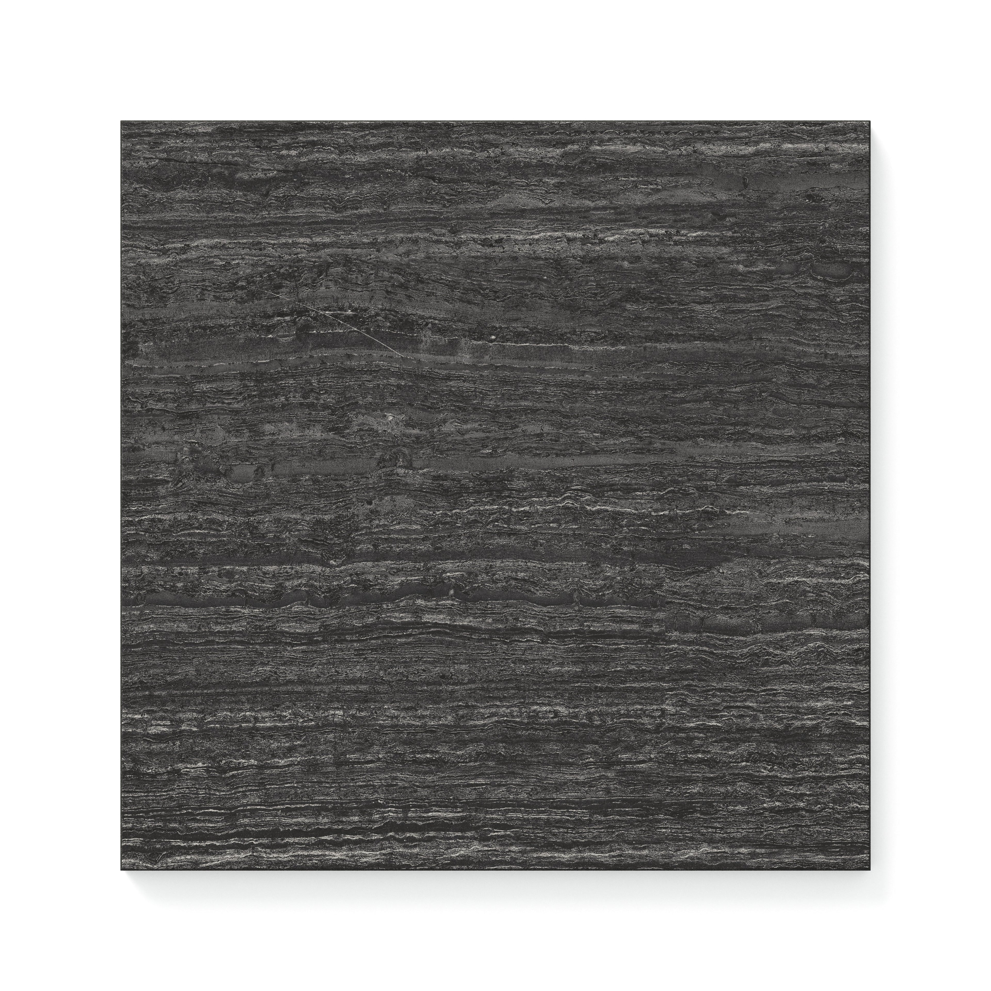 Hendrix 12x12 Matte Porcelain Tile in Coal