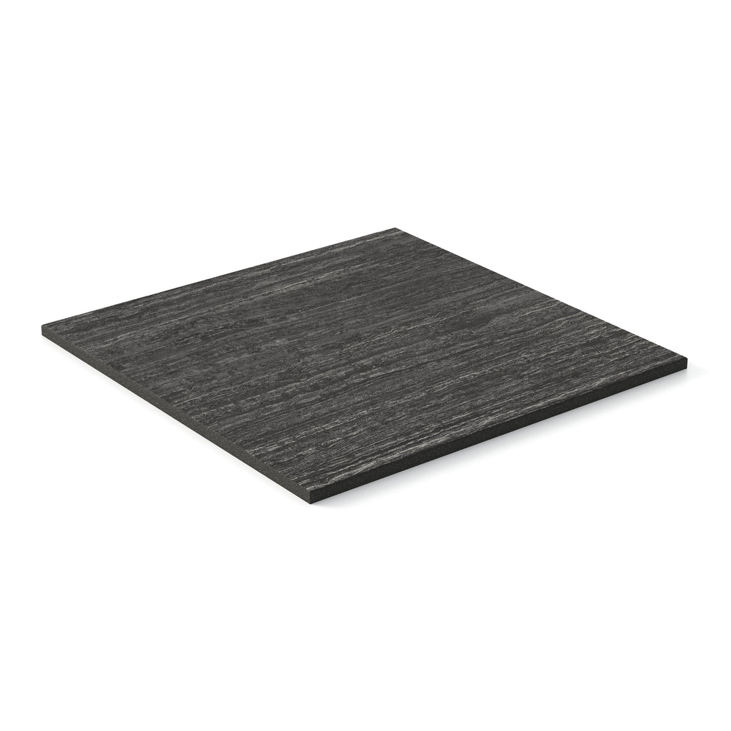 Hendrix 12x12 Matte Porcelain Tile in Coal
