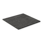 Hendrix 12x12 Matte Porcelain Tile in Coal