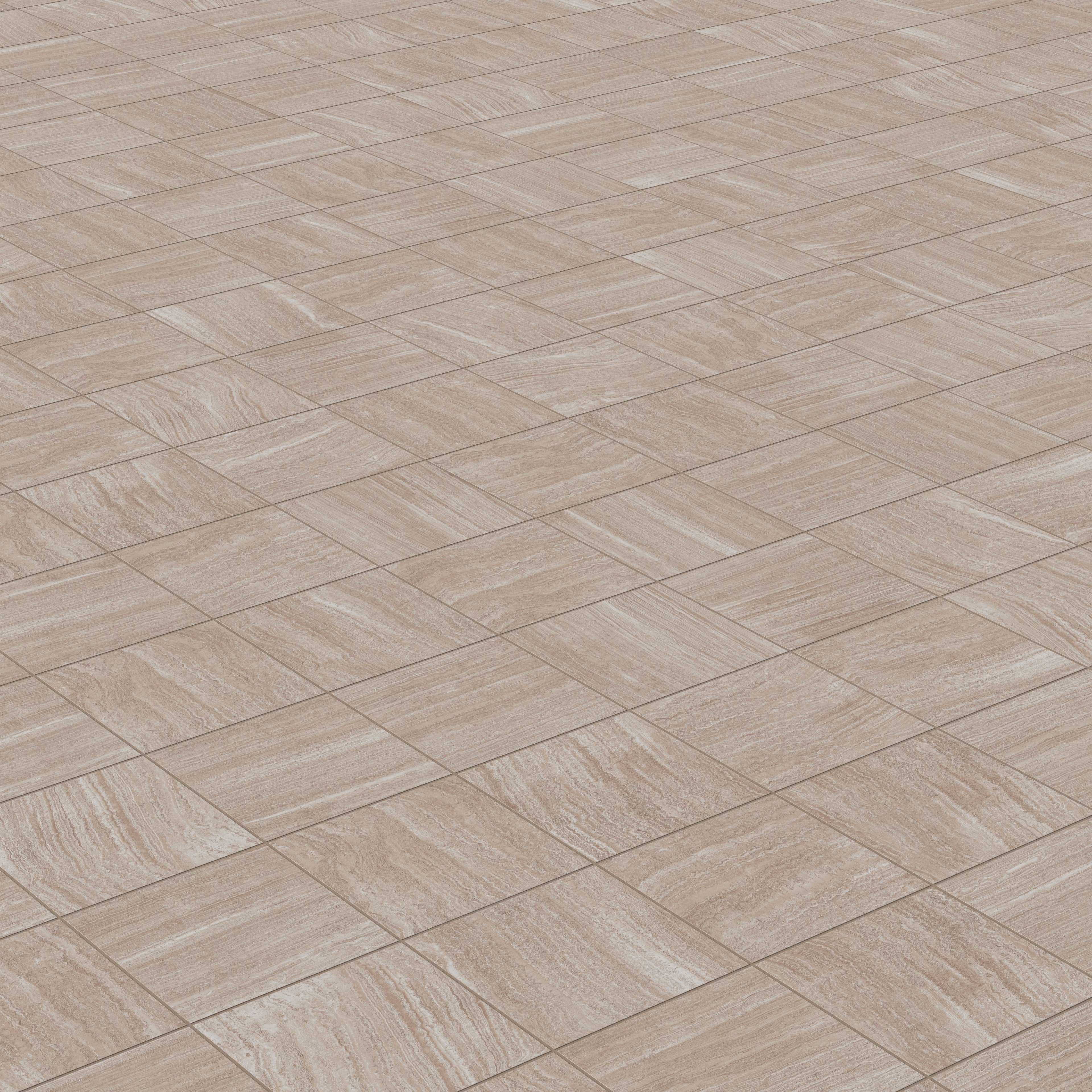 Hendrix 12x12 Matte Porcelain Tile in Almond
