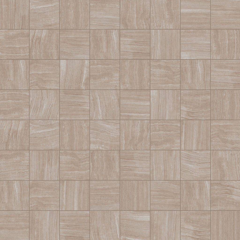 Hendrix 12x12 Matte Porcelain Tile in Almond