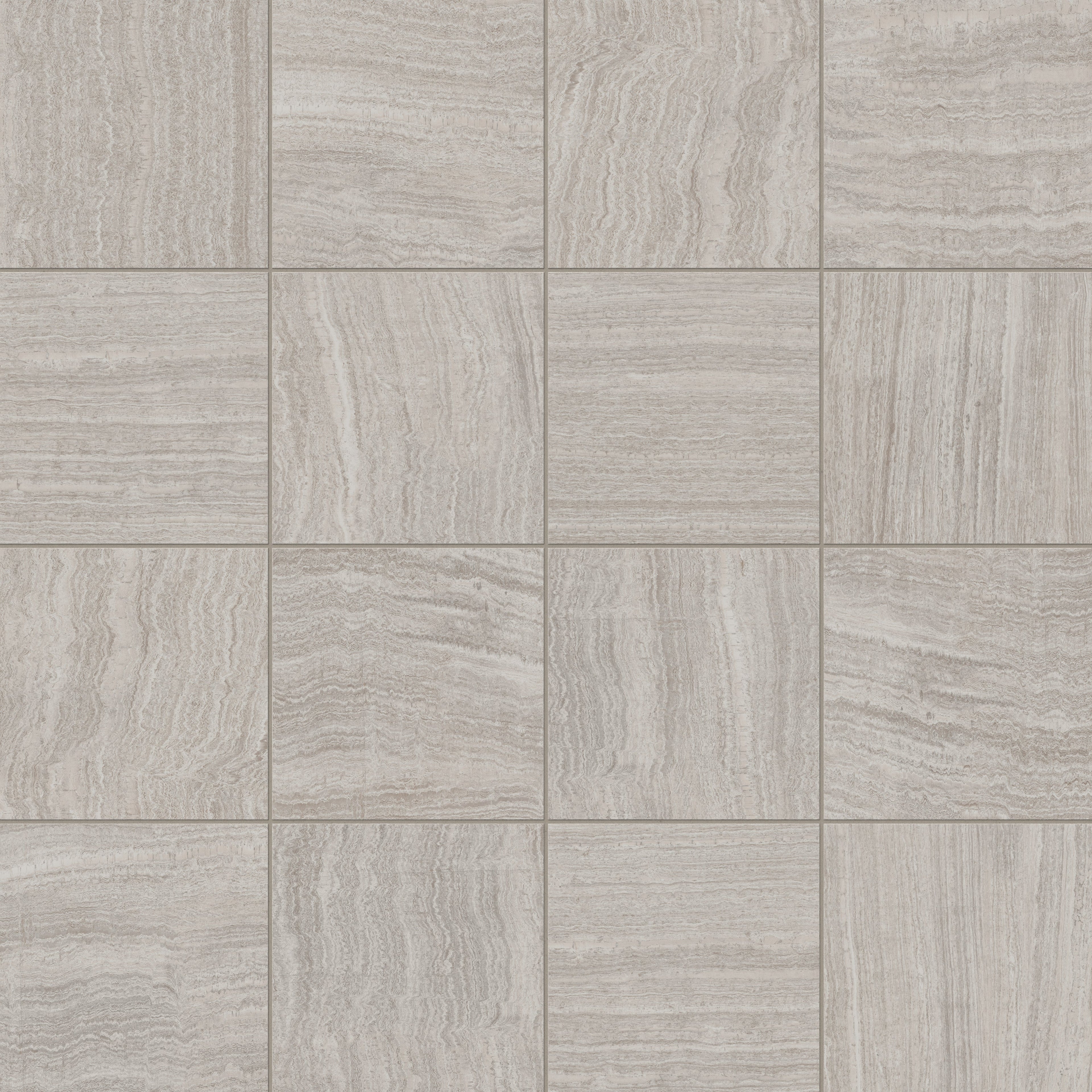 Hendrix 12x12 Matte Porcelain Tile in Taupe