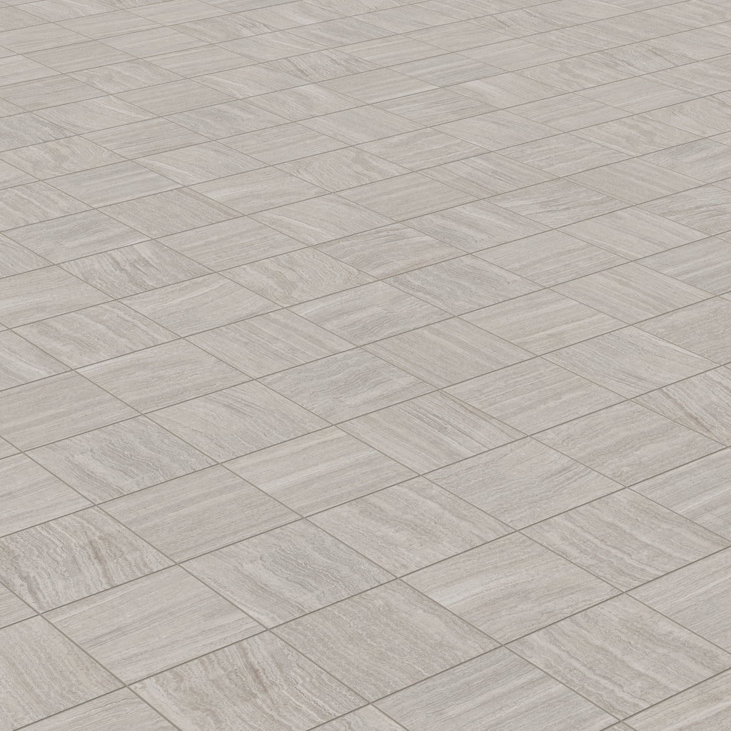 Hendrix 12x12 Matte Porcelain Tile in Taupe