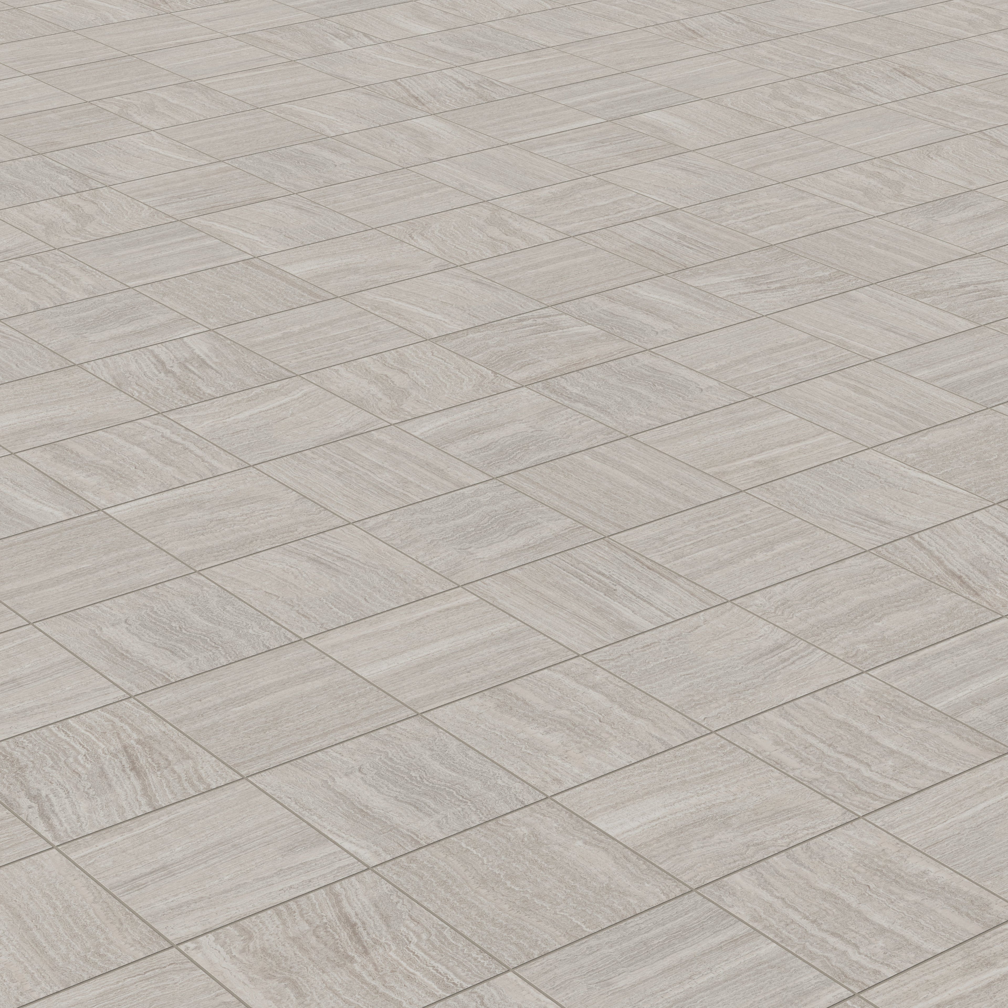 Hendrix 12x12 Matte Porcelain Tile in Taupe