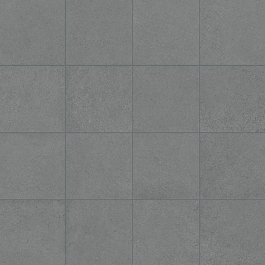 Palmer 12x12 Matte Porcelain Tile in Grey