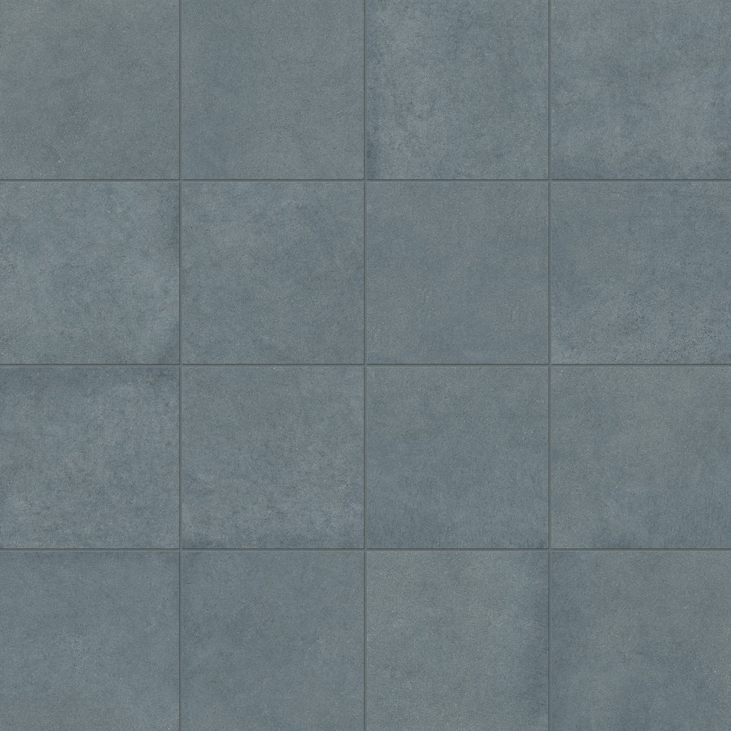 Palmer 12x12 Matte Porcelain Tile in Blue