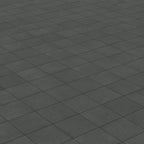 Palmer 12x12 Matte Porcelain Tile in Nero