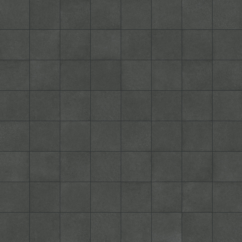 Palmer 12x12 Matte Porcelain Tile in Nero