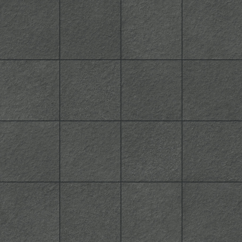 Palmer 12x12 Raw Porcelain Tile in Nero