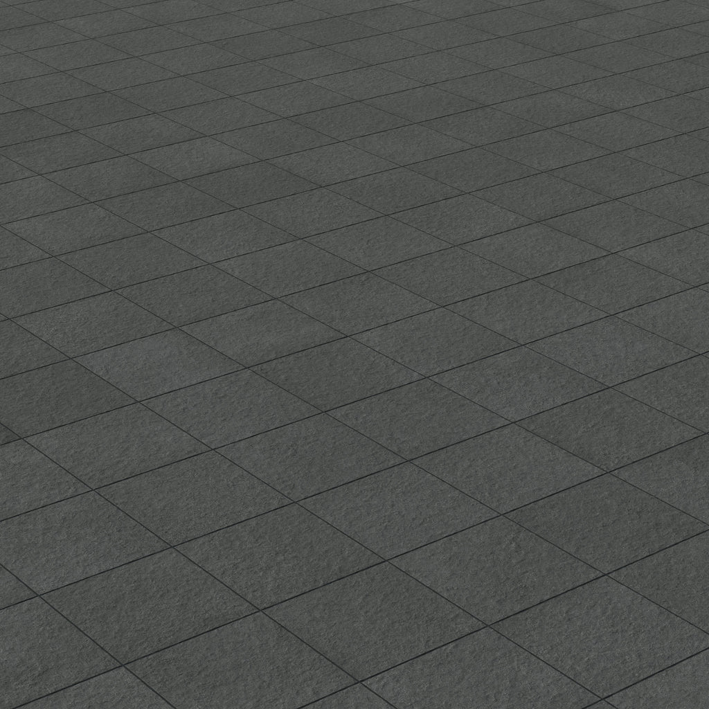 Palmer 12x12 Raw Porcelain Tile in Nero