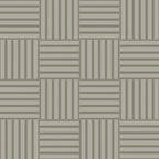 Riley 12x12 Matte Porcelain Tile in Striped Pattern Sterling
