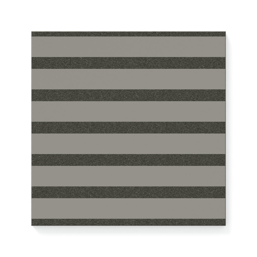 Riley 12x12 Matte Porcelain Tile in Striped Pattern Charcoal