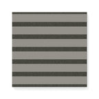 Riley 12x12 Matte Porcelain Tile in Striped Pattern Charcoal