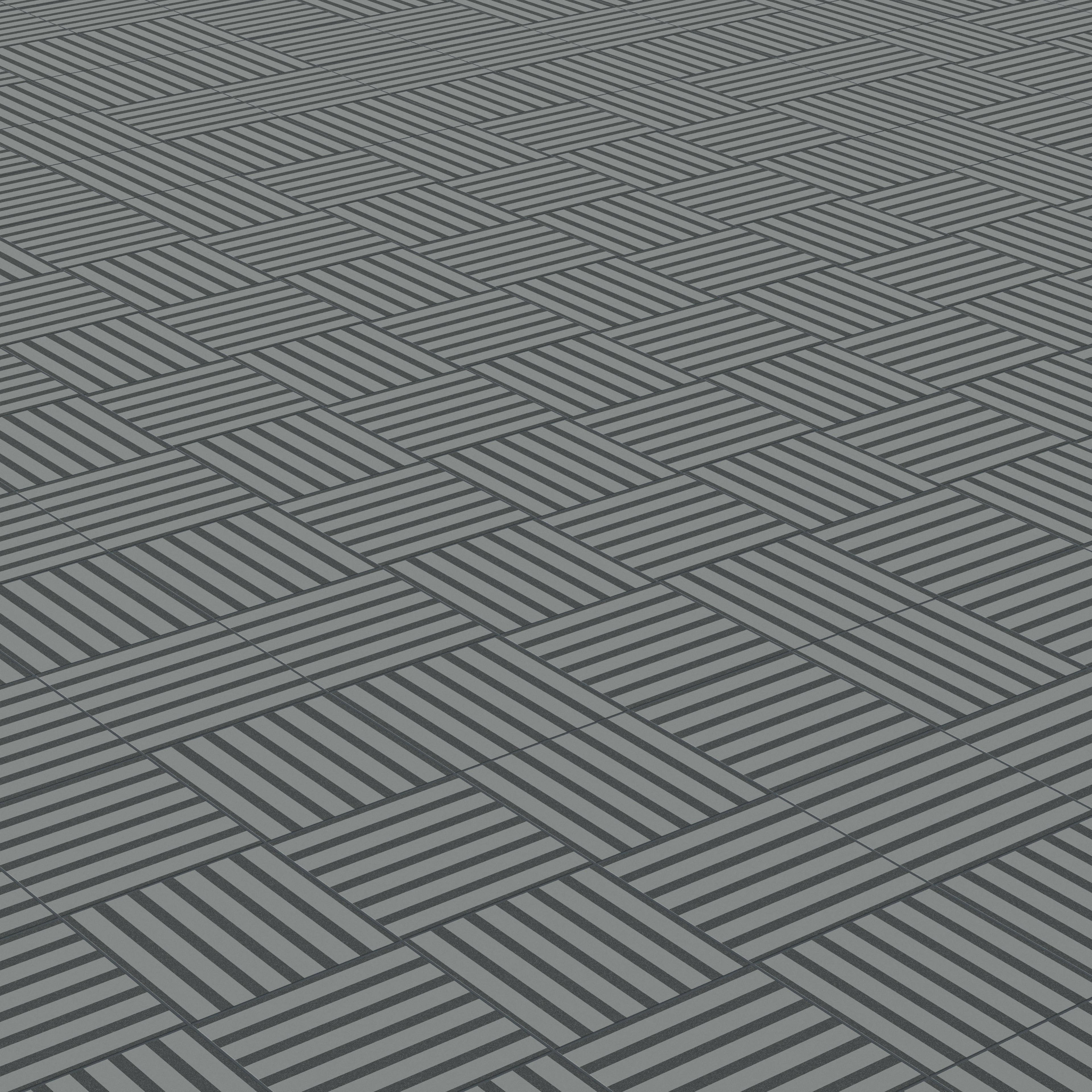 Riley 12x12 Matte Porcelain Tile in Striped Pattern Indigo