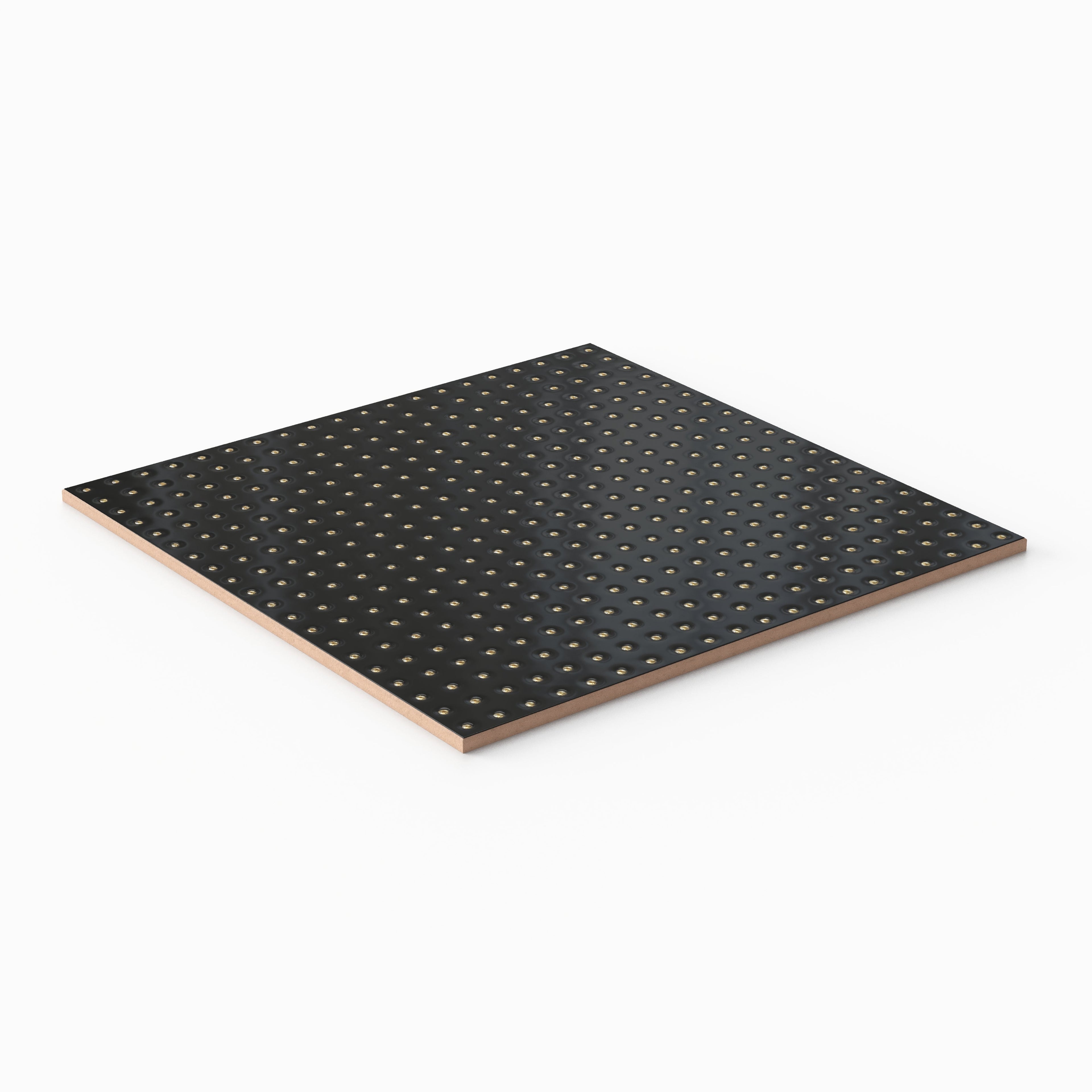 Kira 12x12 Satin Ceramic Tile in Dots Black