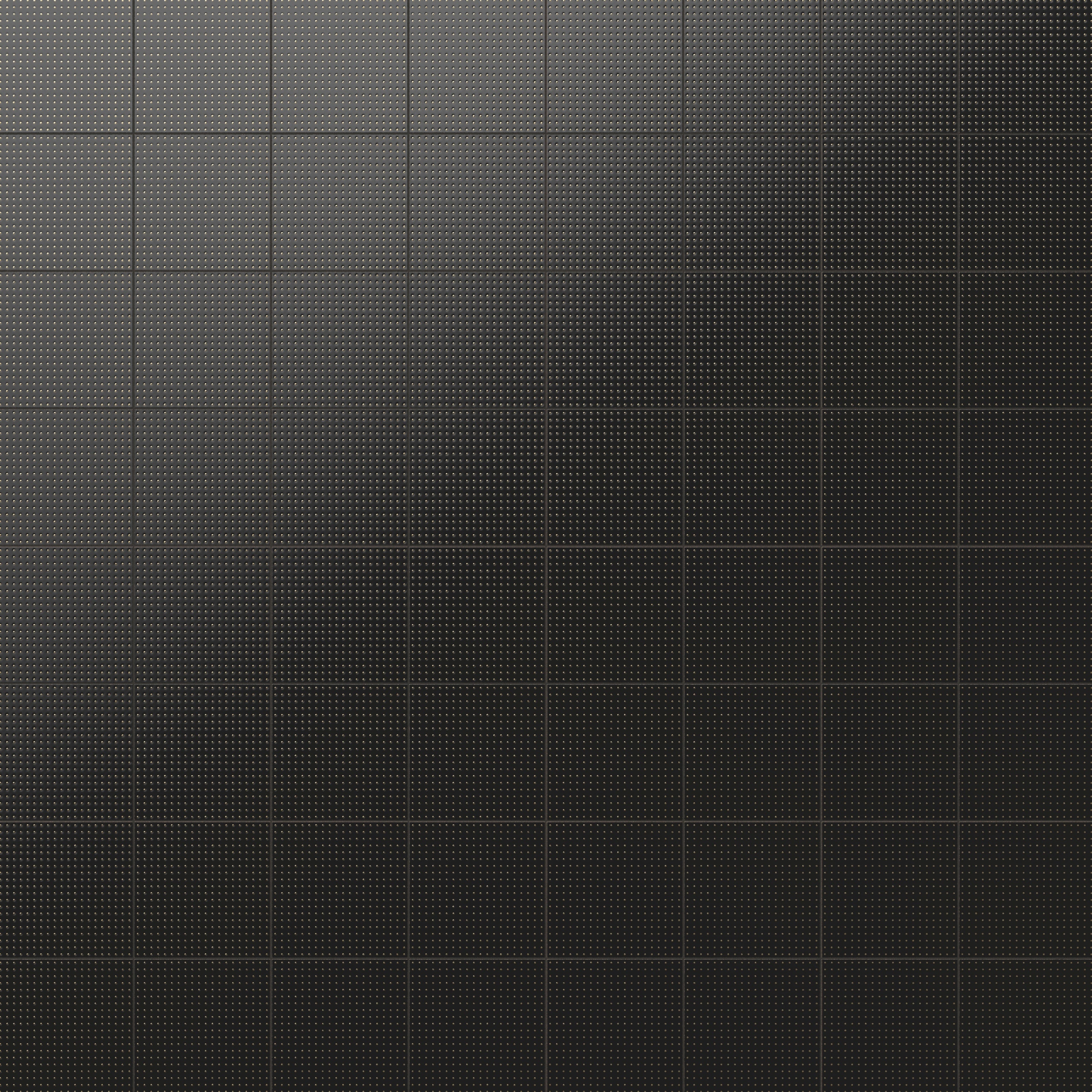 Kira 12x12 Satin Ceramic Tile in Dots Black