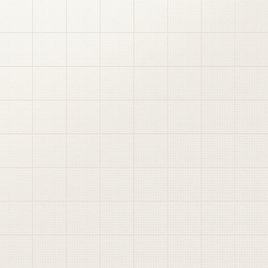 Kira 12x12 Satin Ceramic Tile in Dots White