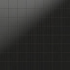 Kira 12x12 Satin Ceramic Tile in Dotted Lines Black