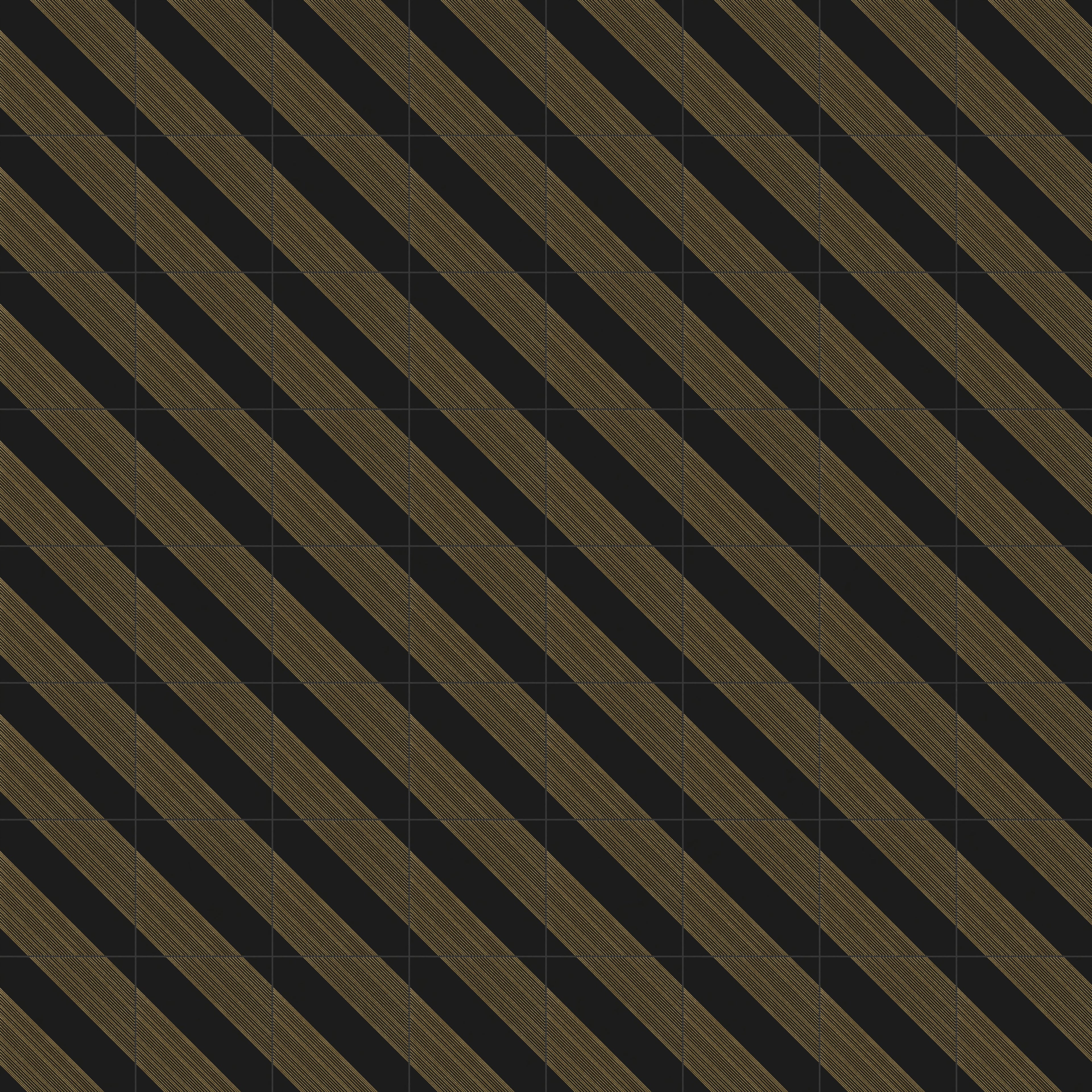 Estelle 12x12 Satin Ceramic Tile in Deco 1 Black Gold