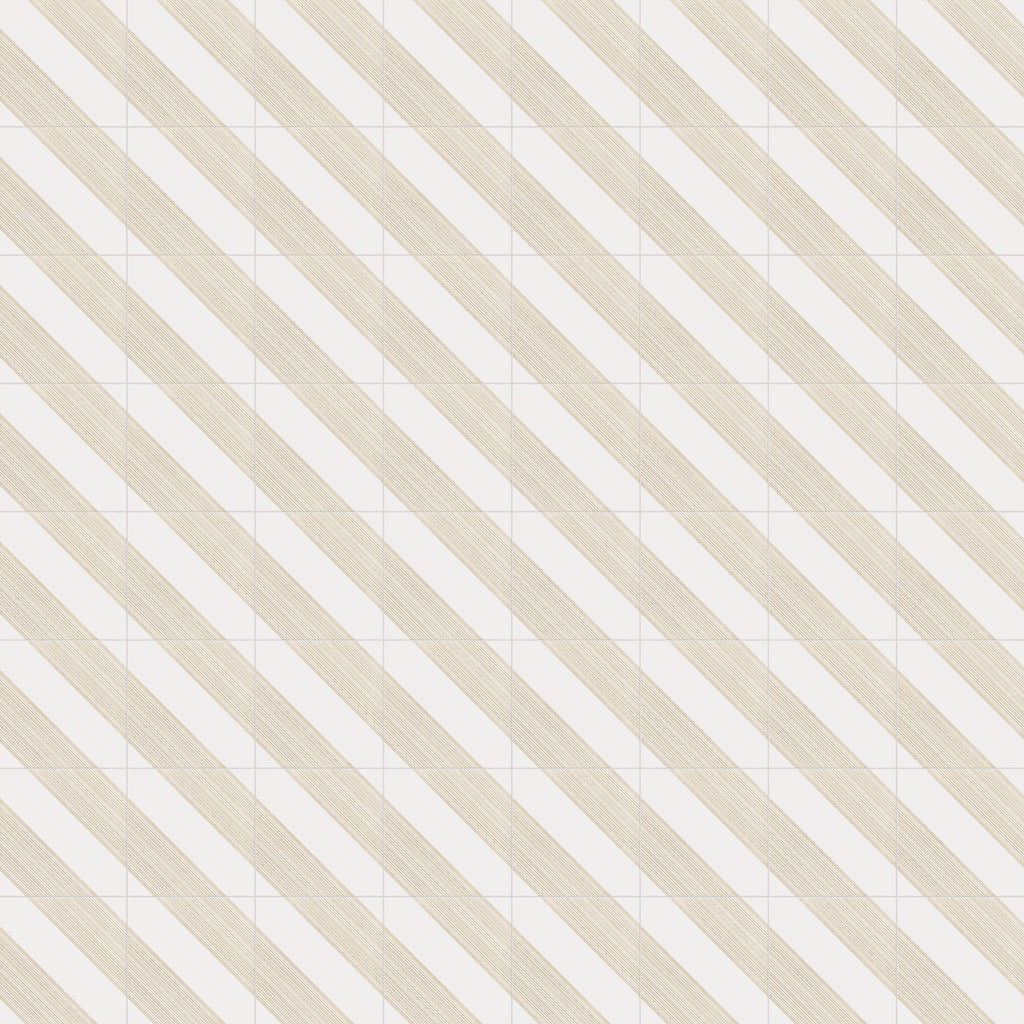 Estelle 12x12 Satin Ceramic Tile in Deco 1 White Gold