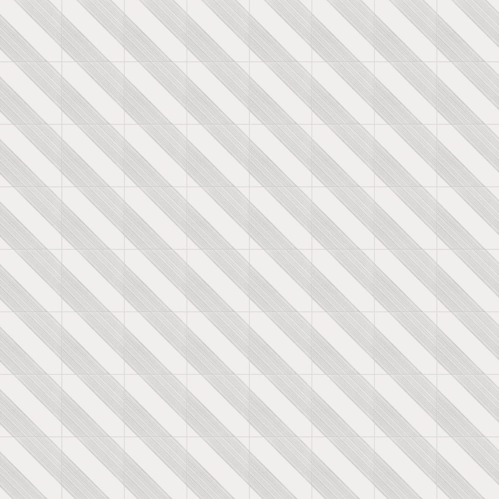 Estelle 12x12 Satin Ceramic Tile in Deco 1 White Silver
