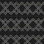Estelle 12x12 Satin Ceramic Tile in Deco 2 Black Silver