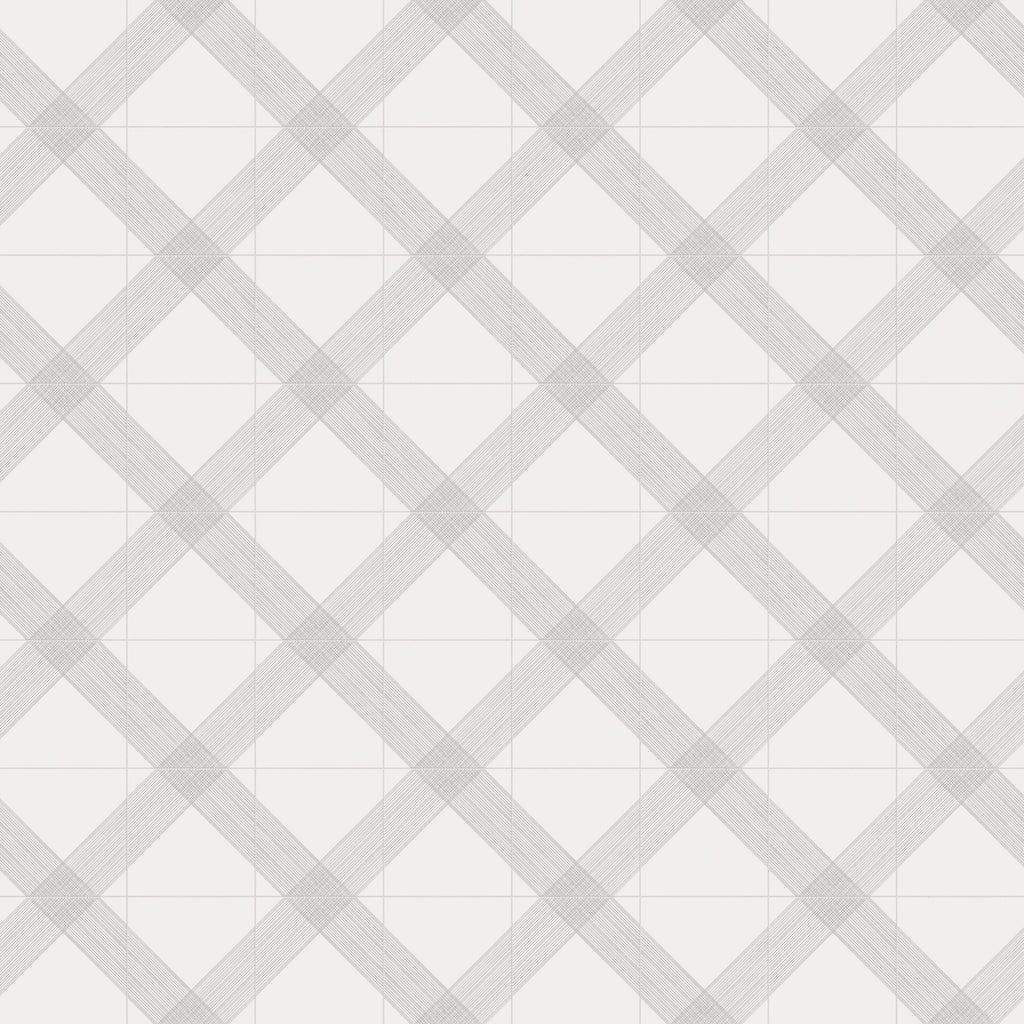 Estelle 12x12 Satin Ceramic Tile in Deco 2 White Silver