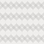 Estelle 12x12 Satin Ceramic Tile in Deco 2 White Silver