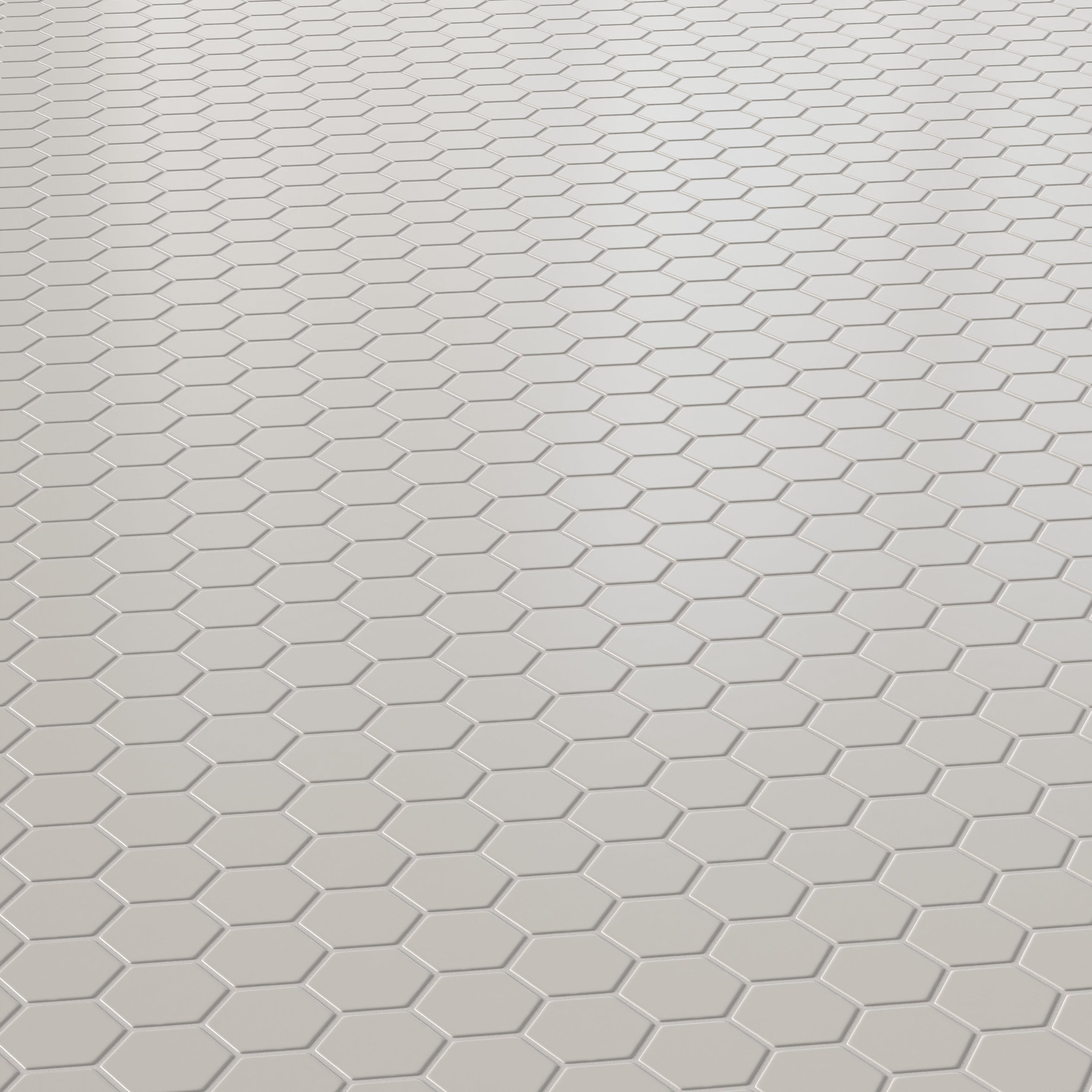 Levi 12x12 Matte Porcelain 2x2 Hexagon Mosaic Tile in Grey