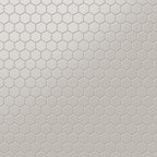 Levi 12x12 Matte Porcelain 2x2 Hexagon Mosaic Tile in Grey
