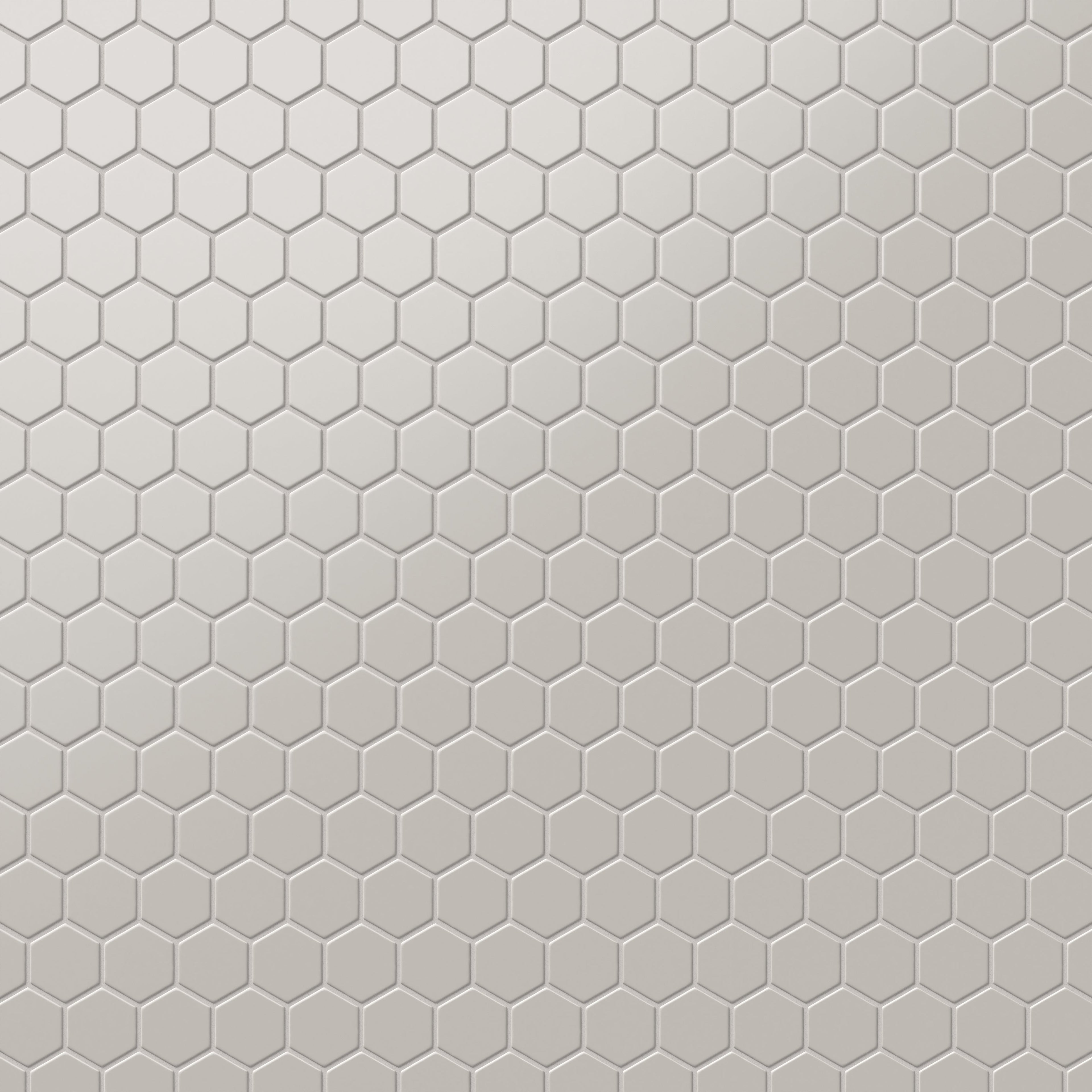 Levi 12x12 Matte Porcelain 2x2 Hexagon Mosaic Tile in Grey