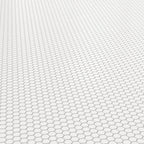 Levi 12x12 Matte Porcelain 1x1 Hexagon Mosaic Tile in White