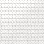 Levi 12x12 Matte Porcelain 1x1 Hexagon Mosaic Tile in White