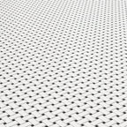 Quinn 12x12 Matte Porcelain Basket Weave Mosaic Tile in Black & White