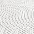 Quinn 12x12 Matte Porcelain Basket Weave Mosaic Tile in Grey & White