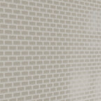 Maggie 12x12 Glossy Porcelain 2x4 Brick Beveled Mosaic Tile in Taupe