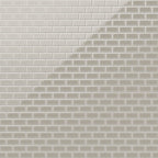 Maggie 12x12 Glossy Porcelain 2x4 Brick Beveled Mosaic Tile in Taupe