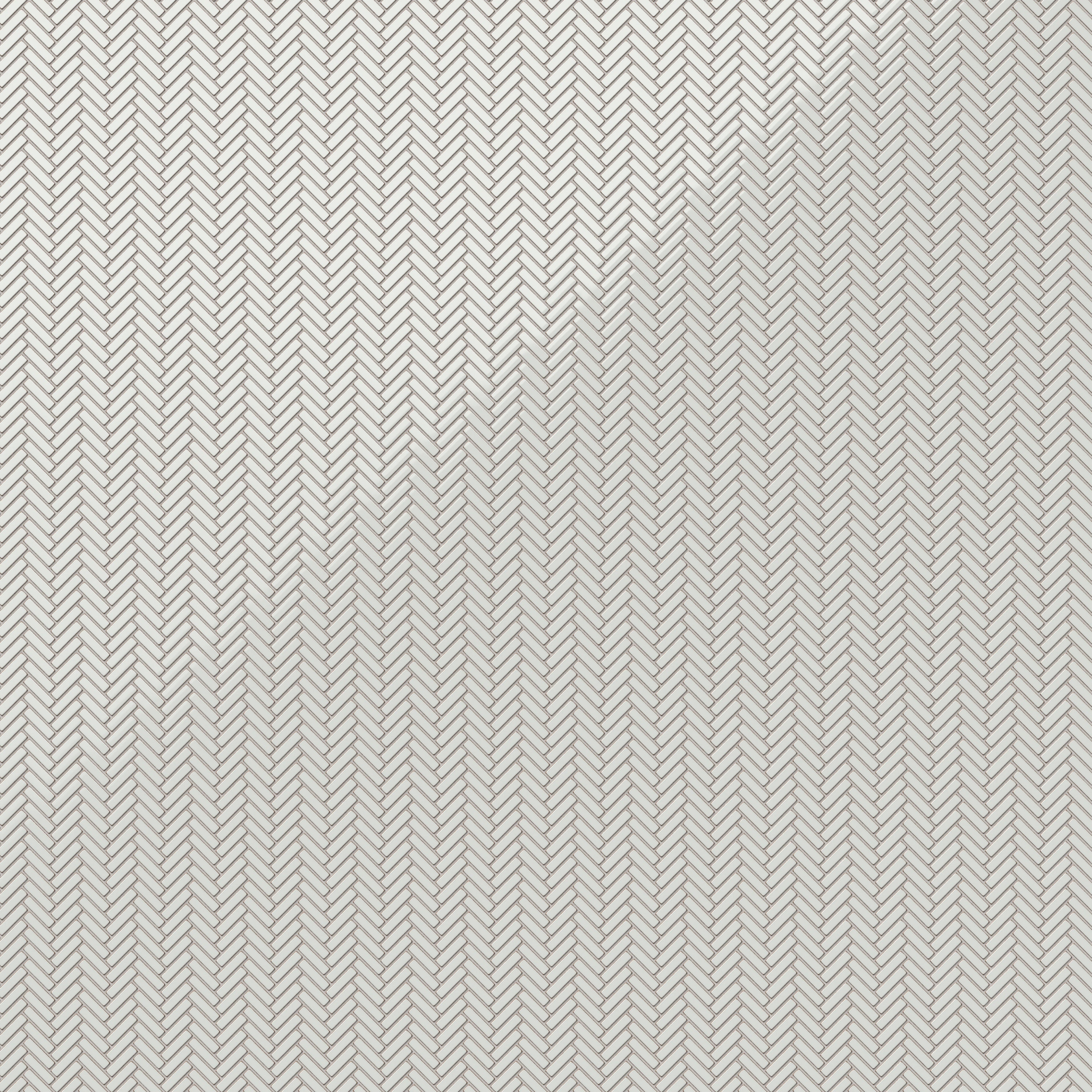 Maggie 12x12 Glossy Porcelain Herringbone Mosaic Tile in Off White