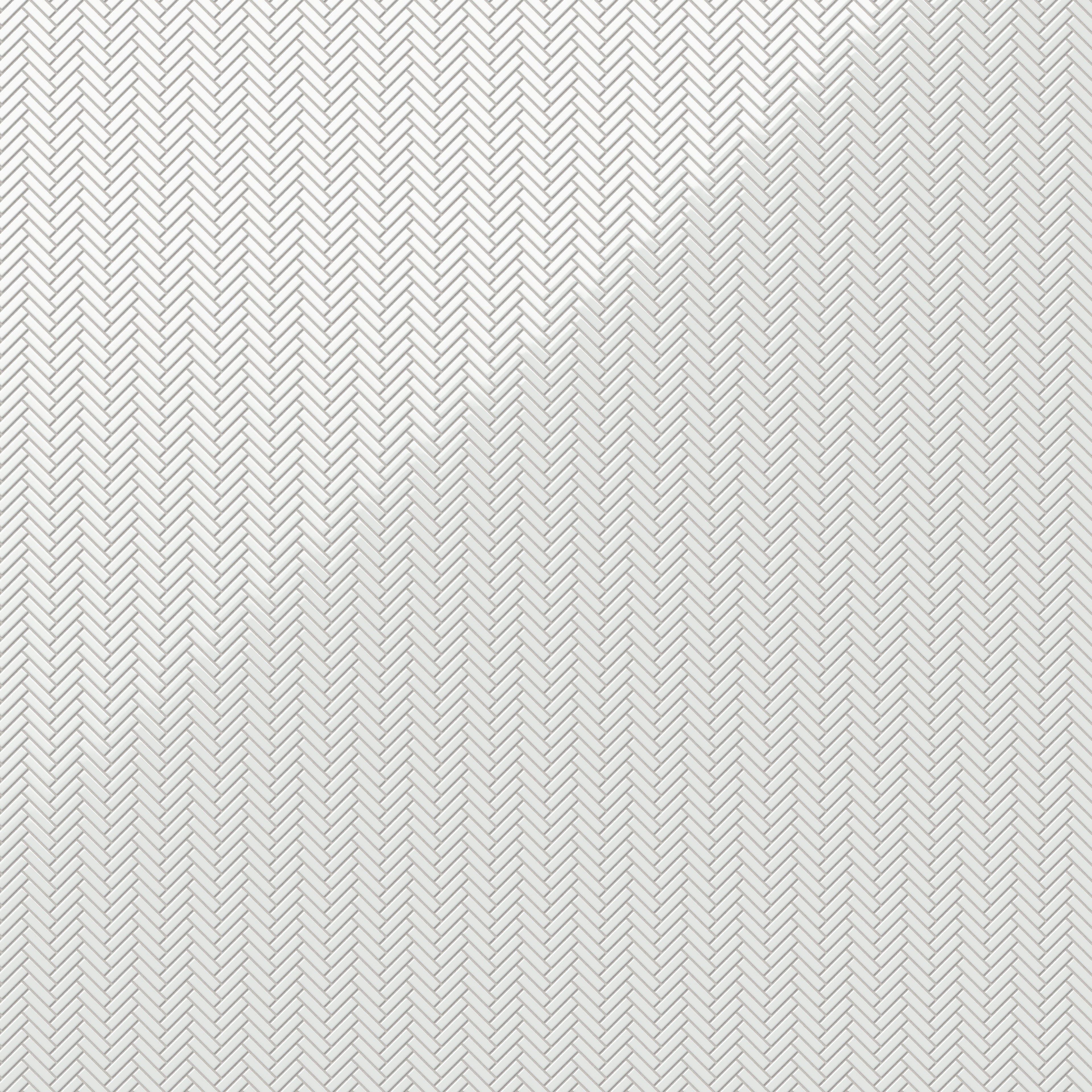 Maggie 12x12 Glossy Porcelain Herringbone Mosaic Tile in White