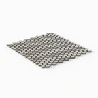 Ariel 12x12 Glossy Porcelain Penny Round Mosaic Tile in Sage